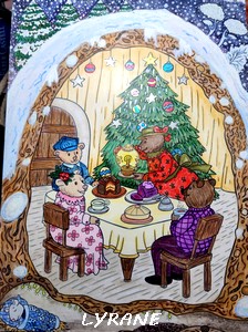 The Night Before Christmas Coloring Book - Clément MOORE Lyrane28