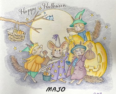  Défi d'octobre 2022 : Un colo sur le thème d'Halloween mais en version pastel - Page 5 Majo140
