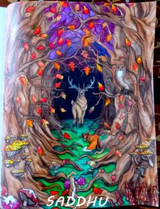 Coloriage anti-stress art-thérapie forum officiel coloriage zen adulte Saddh137