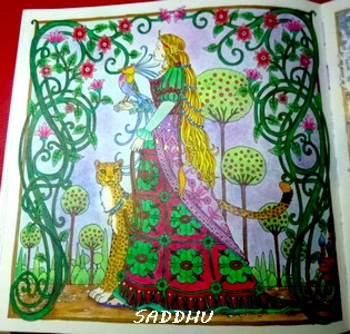 Color By Number - ANIMAL STENCILS Saddhu71