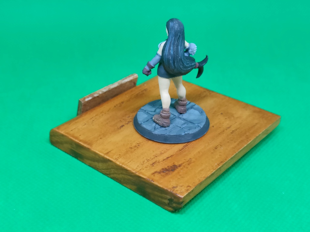 Tifa figurine  - 35mm Résine 3D Forgelord.3d Img20464