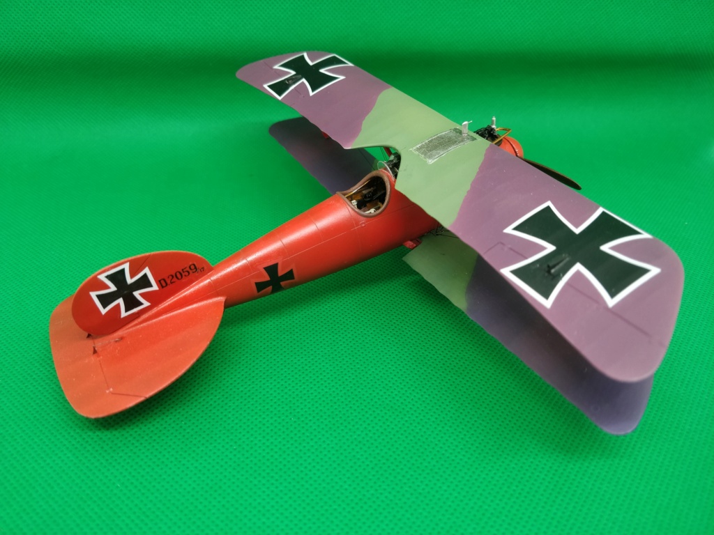 Albatros DV Eduard 1/48 Manfred Von Richthofen Aout 1917 Img_1210