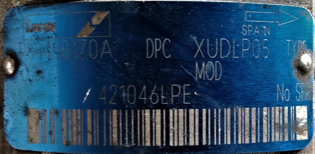 Démontage, remontage de la pompe rotative XUD Lucas roto diesel Img_1210