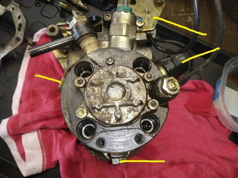 Démontage, remontage de la pompe rotative XUD Lucas roto diesel