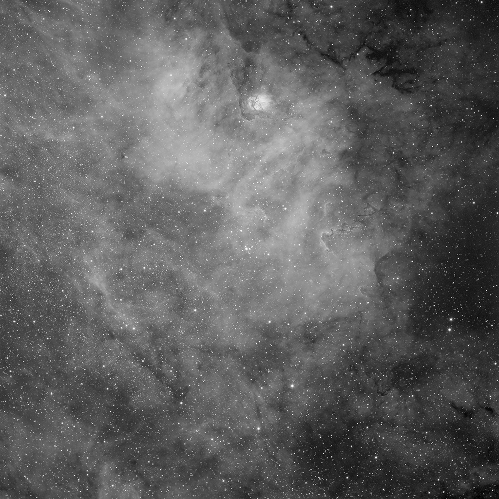 NGC6604 - SH2 54  en Ha et SHO Ngc66010