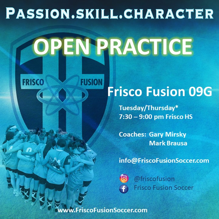 FRISCO FUSION 09G OPEN PRACTICE Ff_tea11