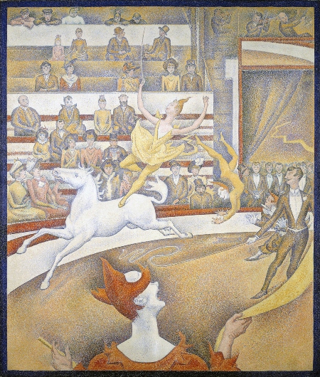 El circo. Georges Seurat Circo10