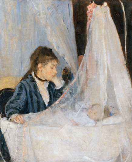 La cuna. Berthe Morisot Cuna10