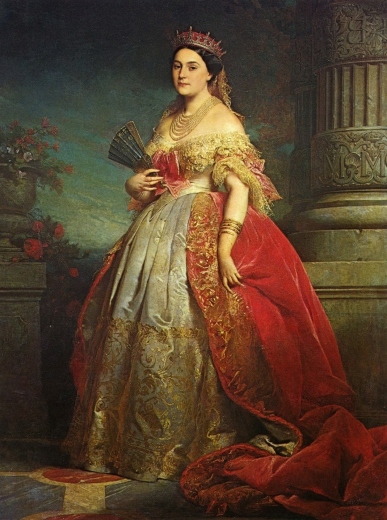 Princesa Mathilde Bonaparte. Édouard Louis DUBUF Dubufe11
