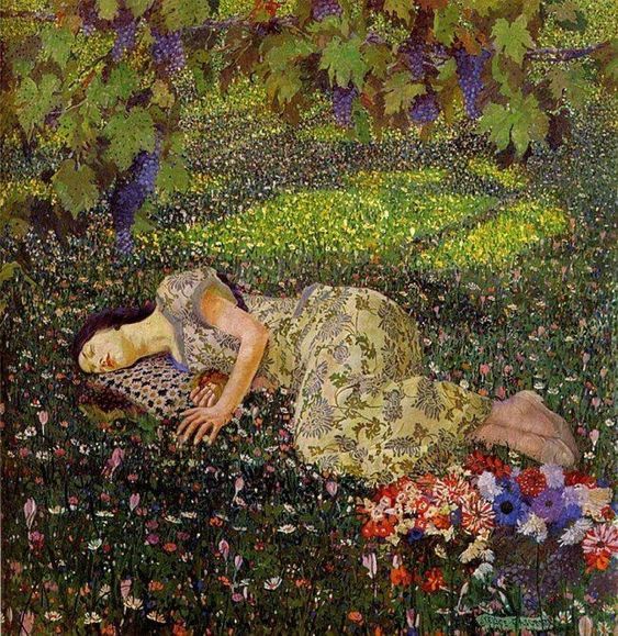 QUIETUD DE AMOR Klimt_10