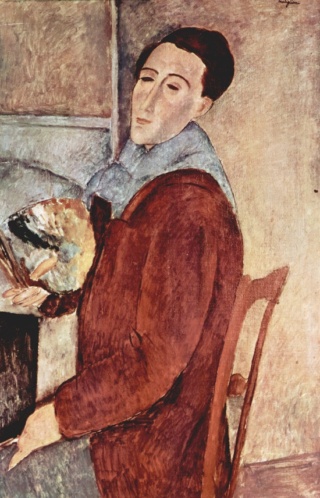 Autorretrato de Amedeo Modigliani Modi10