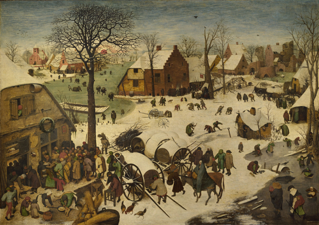 "El censo de Belén". Peter Bruegel Tumblr18