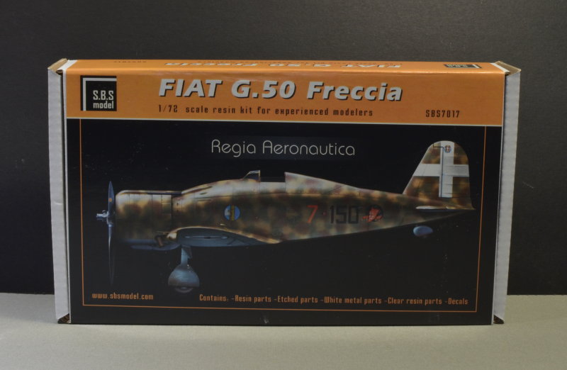 Malgré son nom, ce n'était pas vraiment une flèche - Fiat G50 Freccia - SBS 1/72 _box_a10
