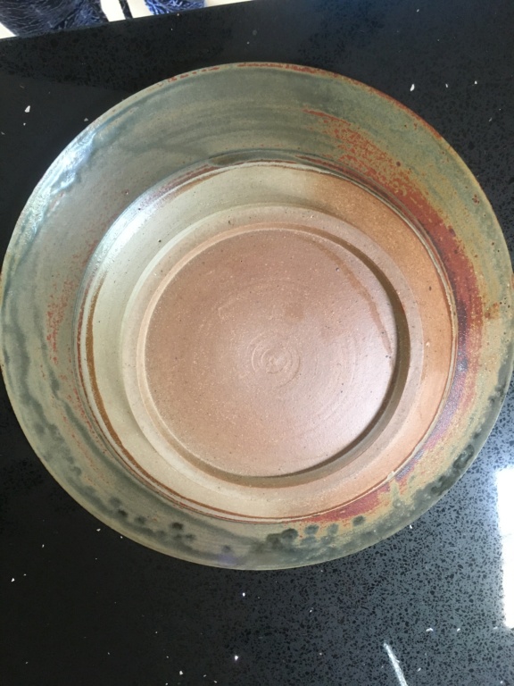 Large Studio Pottery Plate Img_2610