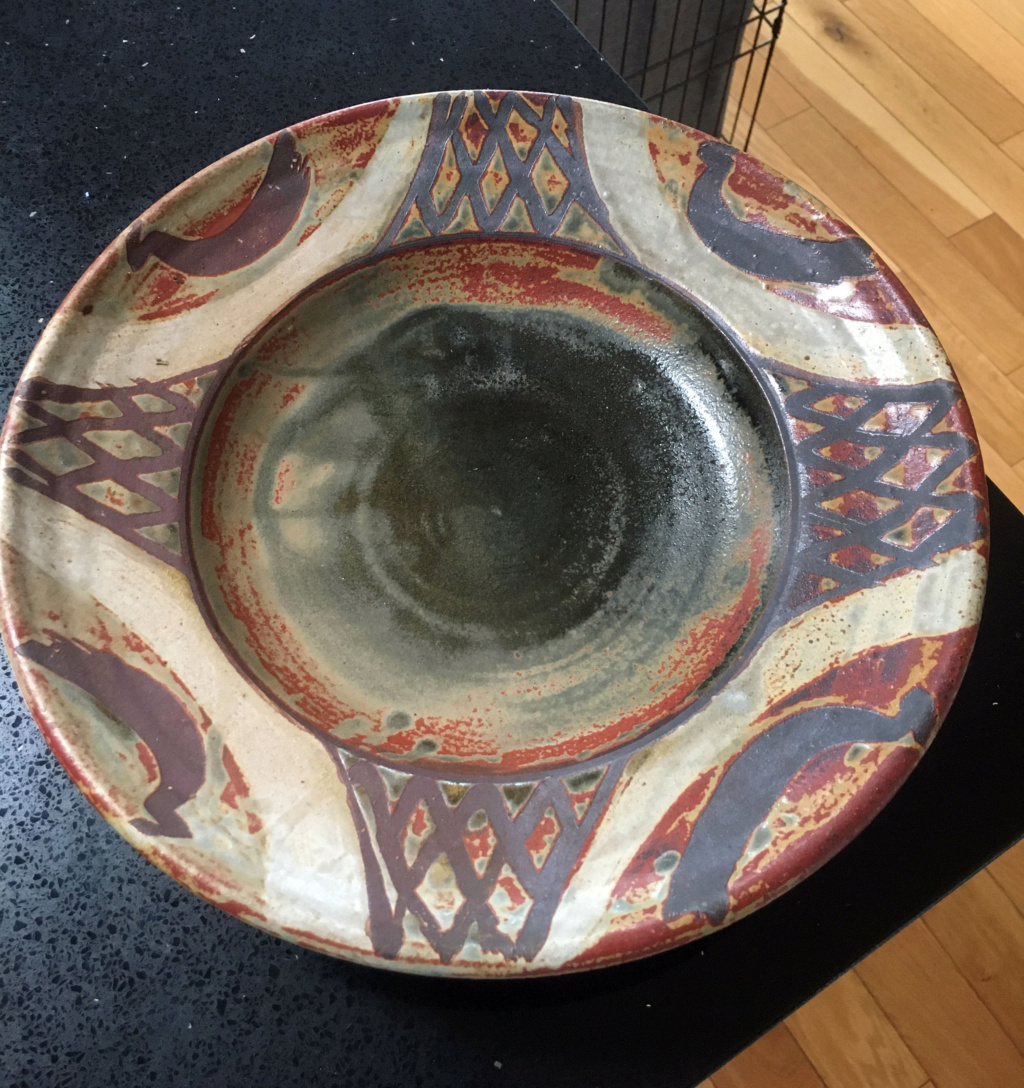 Large Studio Pottery Plate Large_10