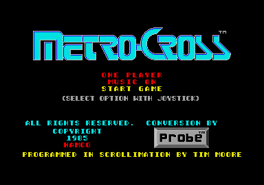 LES PREMIERS JEUX ATARI ST (1985-1986) - Page 3 Metro-10