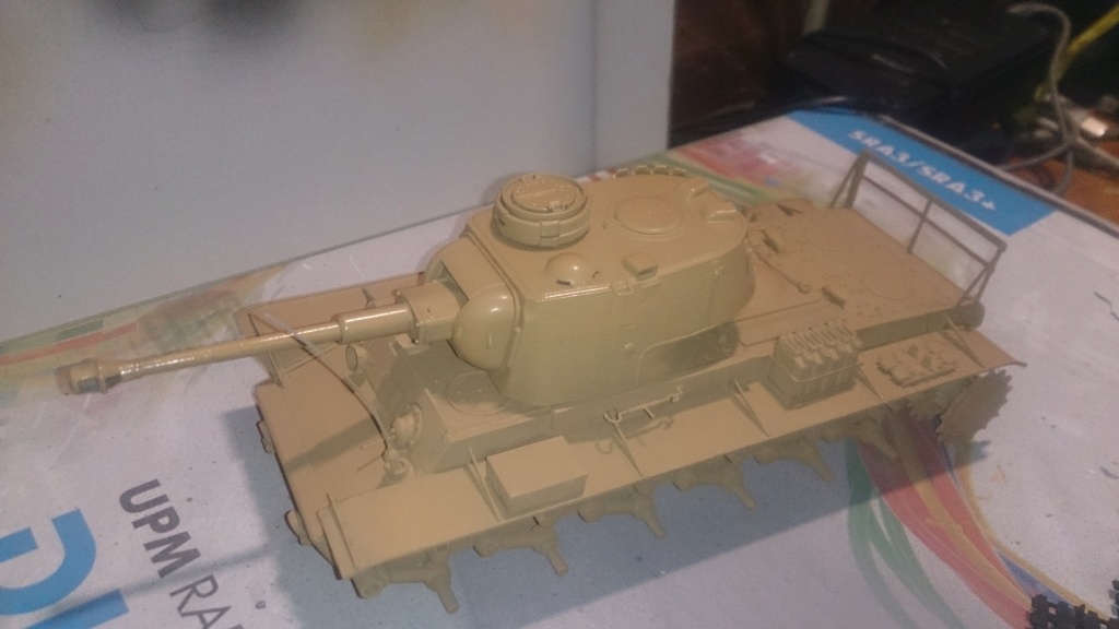 Pz.Kpfw KV-1 756(r) tank Trumpeter  1:35 Dsc_6731