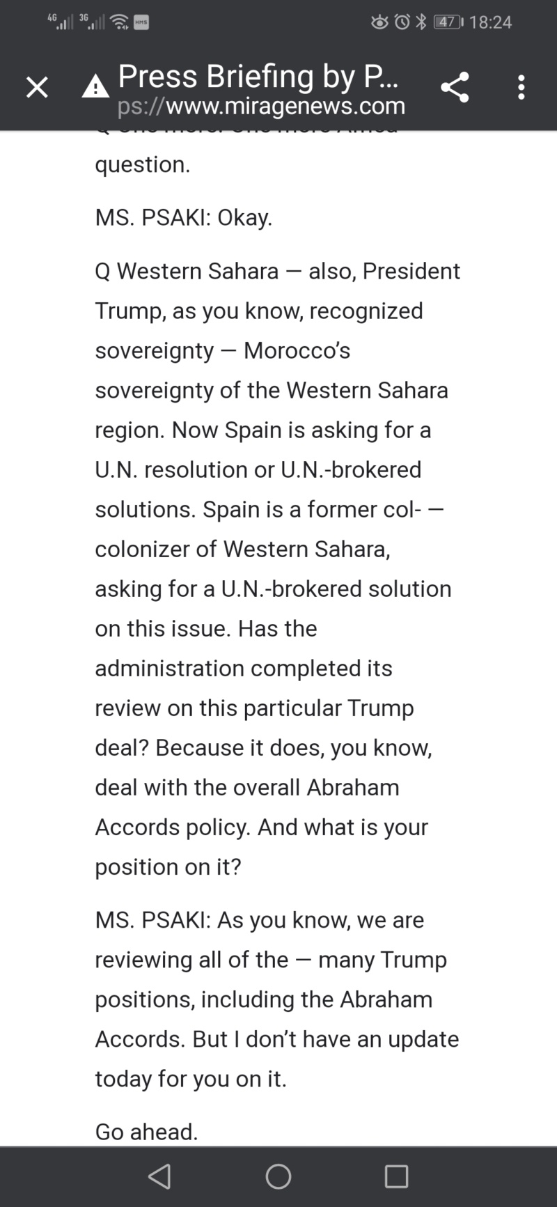 Actualités du Sahara Marocain - Page 3 Screen23