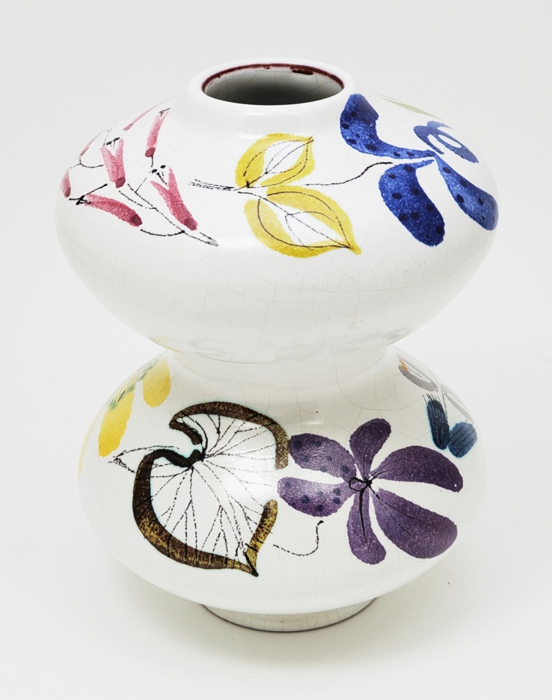 Small Hand Painted Vase Swedish - Stig Lindberg 20210813