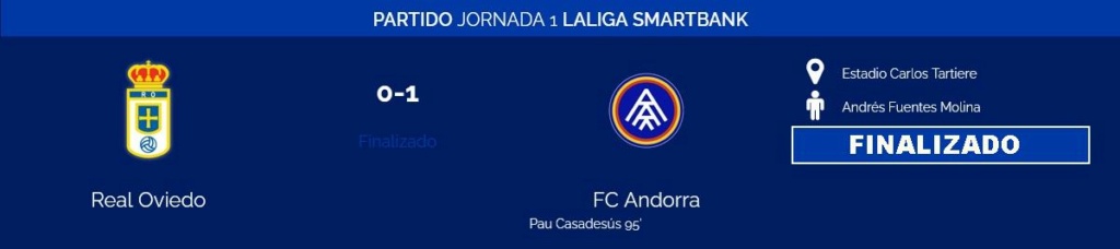 JORNADA 1 LIGA SMARTBANK 2022/2023 REAL OVIEDO-FC ANDORRA (POST OFICIAL) 011467