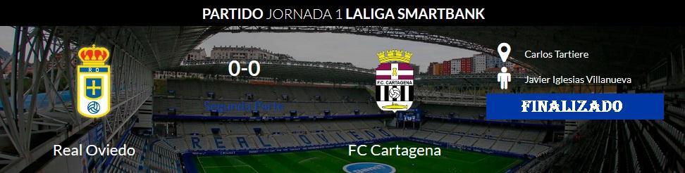 JORN.1 LIGA SMARTBANK 2020/2021 REAL OVIEDO-FC CARTAGENA (POST OFICIAL) 01673