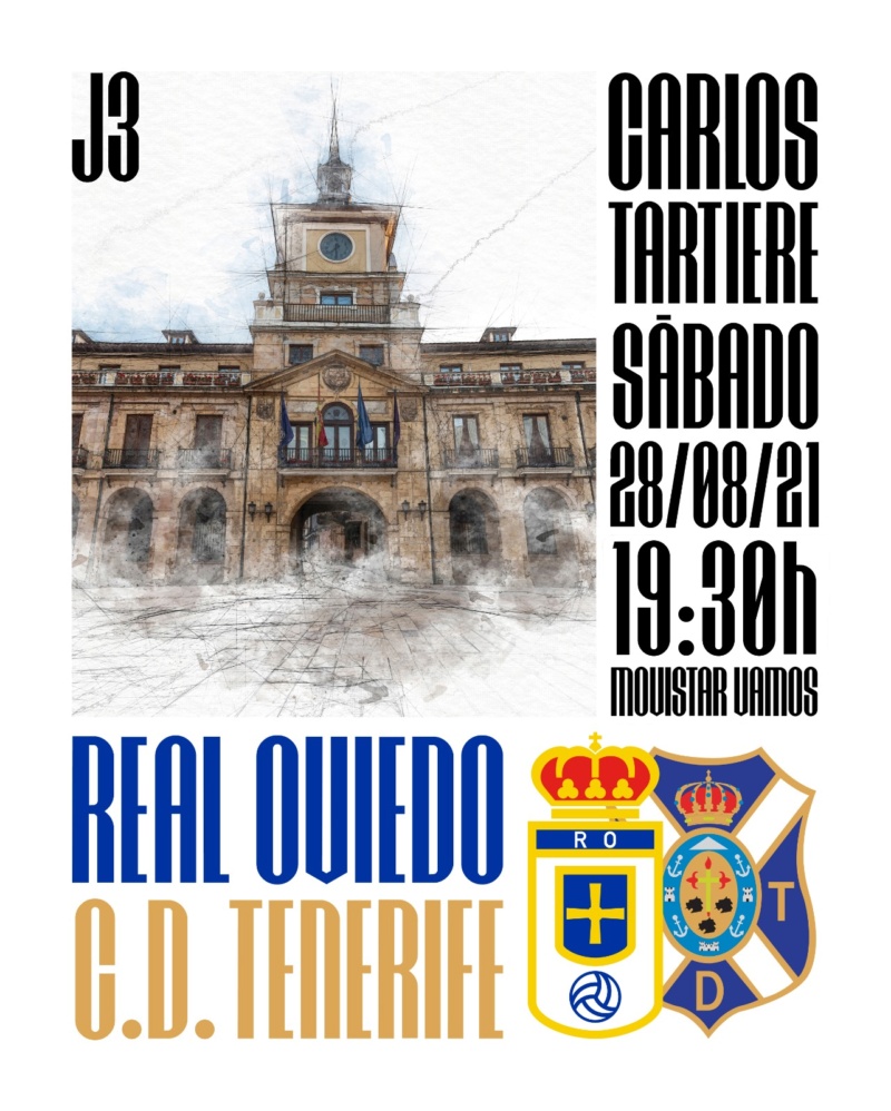 JORNADA 3 LIGA SAMARTBANK 2021/2022 REAL OVIEDO-CD TENERIFE (POST OFICIAL) 021046