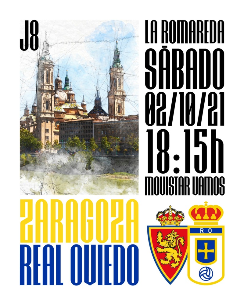 JORNADA 8 LIGA SAMARTBANK 2021/2022 REAL ZARAGOZA-REAL OVIEDO (POST OFICIAL) 021077