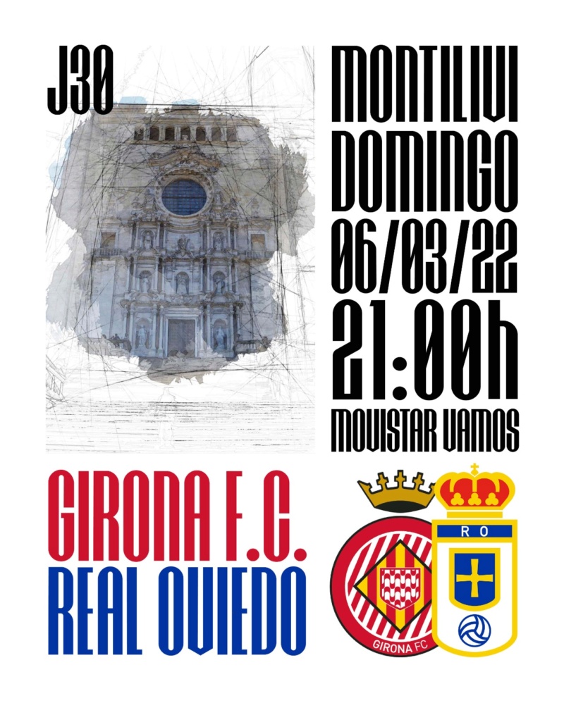 JORNADA 30 LIGA SAMARTBANK 2021/2022 GIRONA FC-REAL OVIEDO (POST OFICIAL) 021224