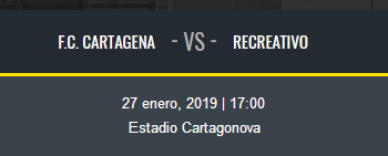 J.22 2ªB G.4º 2018/2019 FC CARTAGENA-RECRE (POST OFICIAL) 0213