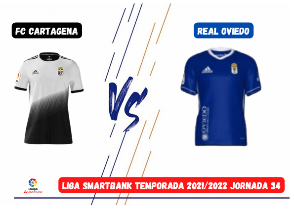 JORNADA 34 LIGA SAMARTBANK 2021/2022 FC CARTAGENA-REAL OVIEDO (POST OFICIAL) 02285