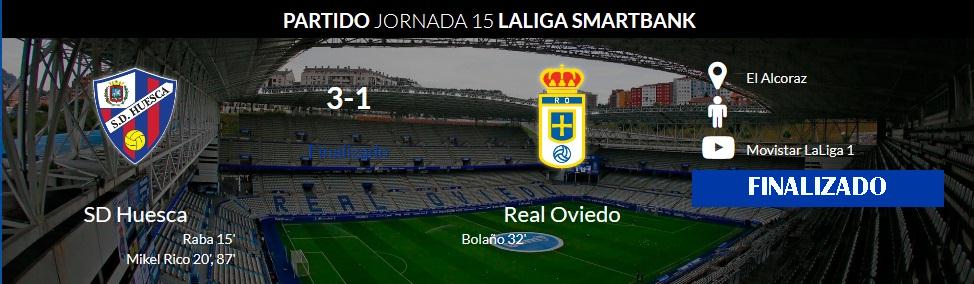 JORN.15 LIGA SMARTBANK TEMP.2019/2020 SD HUESCA-REAL OVIEDO (POST OFICIAL) 02414