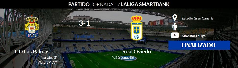 JORN.17ª LIGA SMARTBANK TEMP.2019/2020 UD LAS PALMAS-REAL OVIEDO (POST OFICIAL) 02433