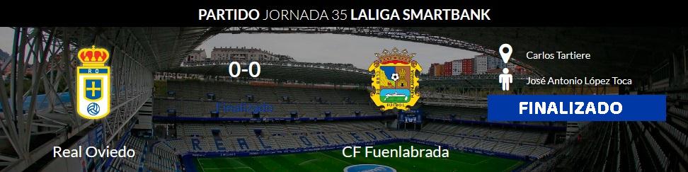 JORN.35ª LIGA SMARTBANK TEMP.2019/2020 REAL OVIEDO-CF FUENLABRADA (POST OFICIAL) 02597