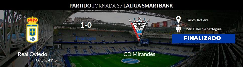 JORN.37ª LIGA SMARTBANK TEMP.2019/2020 REAL OVIEDO-CD MIRANDÉS (POST OFICIAL) 02607