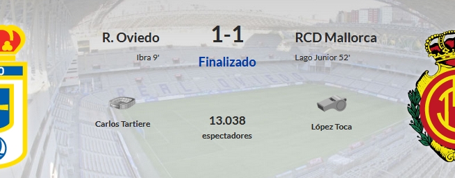 J.12 LIGA 123 TEMPORADA 2018/2019 R.OVIEDO-RCD MALLORCA (POST OFICIAL) 0294