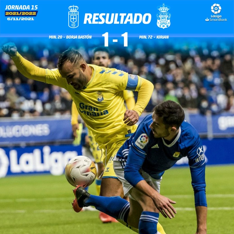 JORNADA 15 LIGA SAMARTBANK 2021/2022 REAL OVIEDO-UD LAS PALMAS (POST OFICIAL) 031015