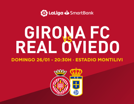 JORN.25ª LIGA SMARTBANK TEMP.2019/2020 GIRONA FC-REAL OVIEDO (POST OFICIAL) 03102