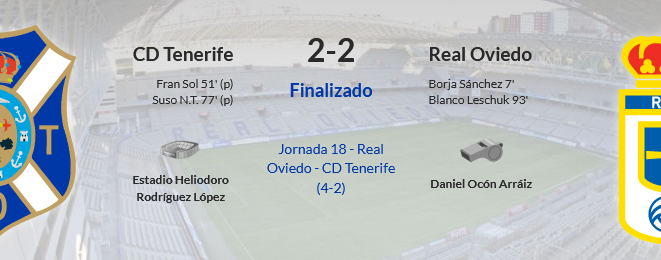 JORNADA 42ª LIGA SMARTBANK 2020/2021 CD TENERIFE-REAL OVIEDO (POST OFICIAL) 03186