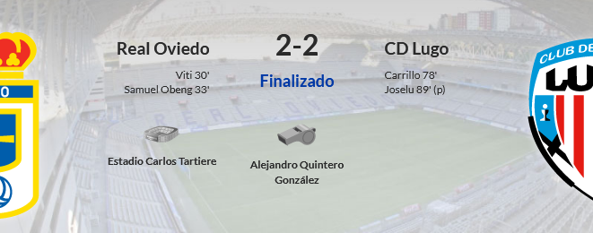 JORNADA 1 LIGA SAMARTBANK 2021/2022 REAL OVIEDO-CD LUGO (POST OFICIAL) 03202