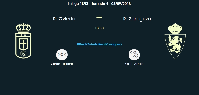 J.4 LIGA 123 2018/2019 R.OVIEDO-R.ZARAGOZA (POST OFICIAL) 0346