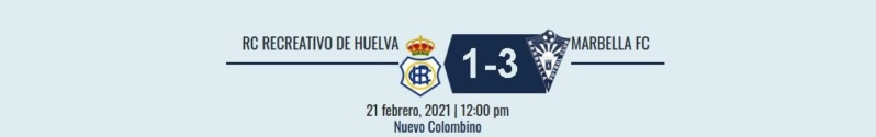 JORNADA 15ª 2ª DIVISION B GRUPO IV SUBGRUPO A TEMP.2020/2021 RECREATIVO DE HUELVA-MARBELLA FC (POST OFICIAL) 03763