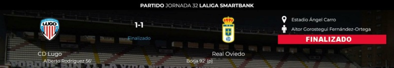 JORNADA 32 LIGA SAMARTBANK 2021/2022 CD LUGO-REAL OVIEDO (POST OFICIAL) 041059