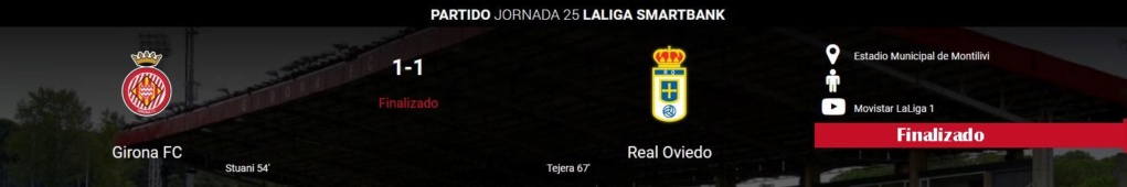 JORN.25ª LIGA SMARTBANK TEMP.2019/2020 GIRONA FC-REAL OVIEDO (POST OFICIAL) 05451