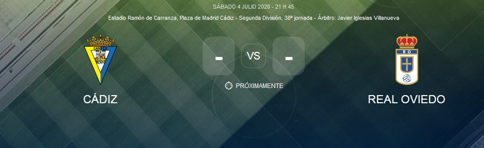 JORN.38ª LIGA SMARTBANK TEMP.2019/2020 CÁDIZ CF-REAL OVIEDO (POST OFICIAL) 05504