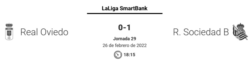 JORNADA 29 LIGA SAMARTBANK 2021/2022 REAL OVIEDO-REAL SOCIEDAD B (POST OFICIAL) 06191