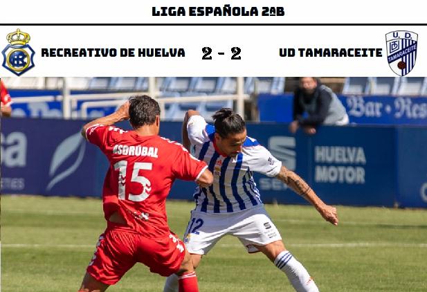 ASI VIERON LOS PERIODICOS EL RECREATIVO DE HUELVA 2-UD TAMARACEITE 2 06675