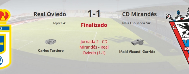 JORNADA 41ª LIGA SMARTBANK 2020/2021 REAL OVIEDO-CD MIRÁNDES (POST OFICIAL) 06741