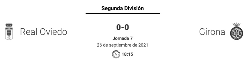 JORNADA 7 LIGA SAMARTBANK 2021/2022 REAL OVIEDO-GIRONA FC (POST OFICIAL) 08131