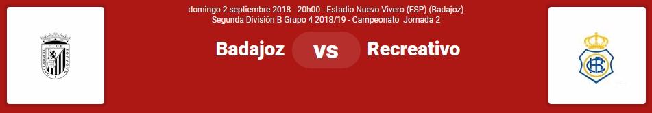 J.2 2ªB G.4º TEMP.18/19 CD BADAJOZ-RECRE (POST OFICIAL) 0825