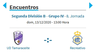 JORN.8 2ª DIVISION GRUPO IV SUBGRUPO A TEMP.2020/2021 UD TAMARACEITE-RECREATIVO (POST OFICIAL) 08568